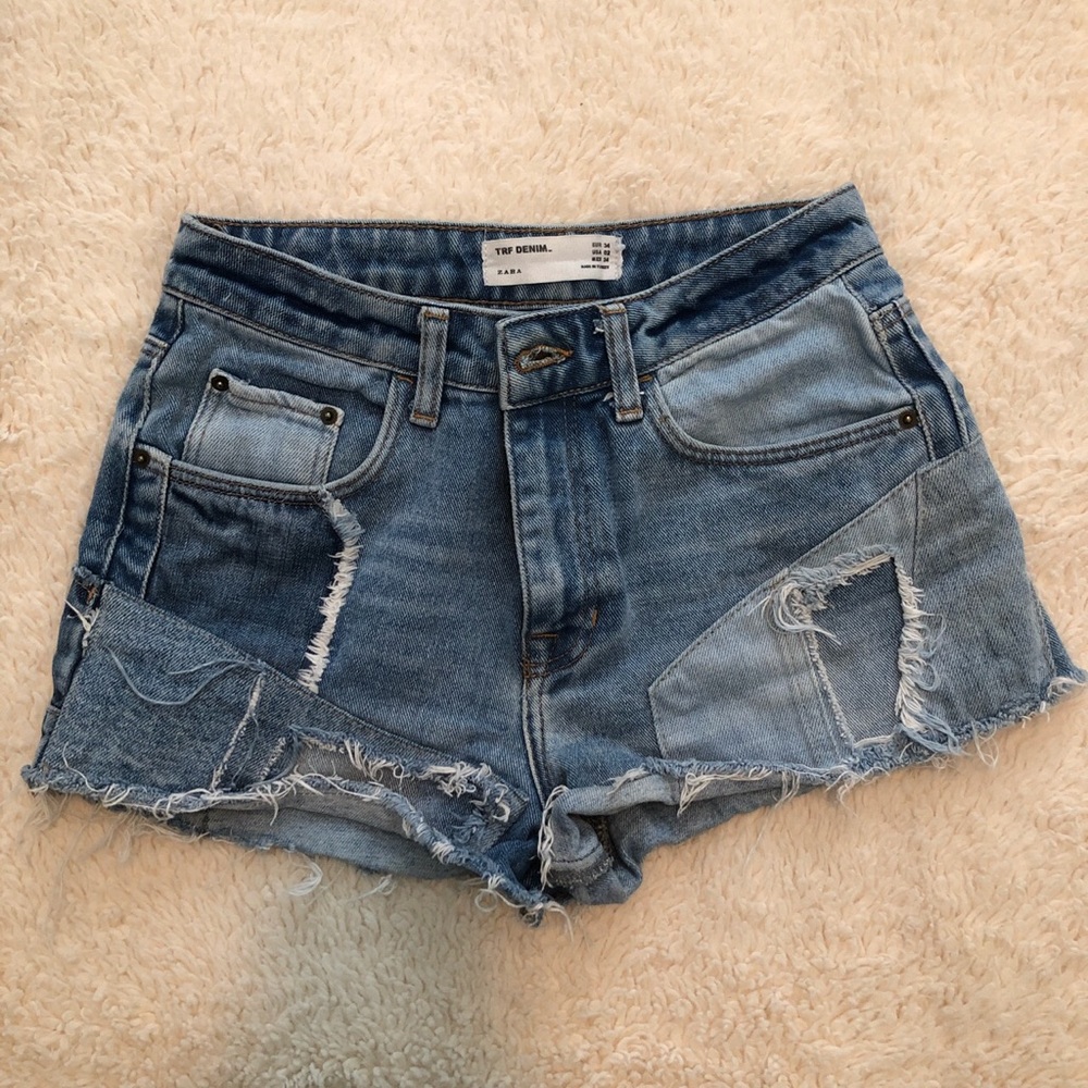 Zara High Waisted Shorts